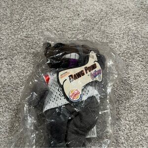 1999 Burger King Cleveland Browns Dawg Pound 8" Bean Plush Toy Trapper NFL